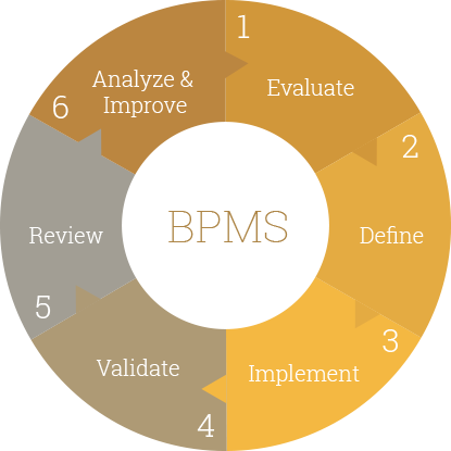 Business Process Management System (BPMS) Steps