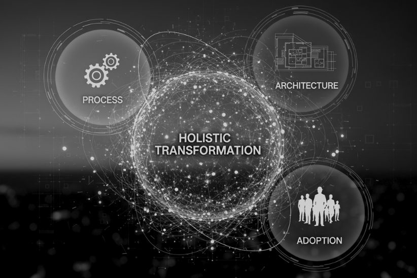 Holistic Transformation: Why You Need Process, Architecture, and Adoption Together